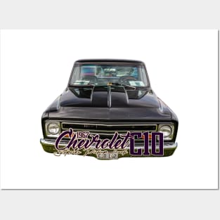 1967 Chevrolet C10 Stepside Pickup Truck Posters and Art